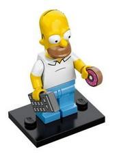 LEGO Minifigure-Homer Simpson-Collectible Minifigures / The Simpsons-SIM007-Creative Brick Builders